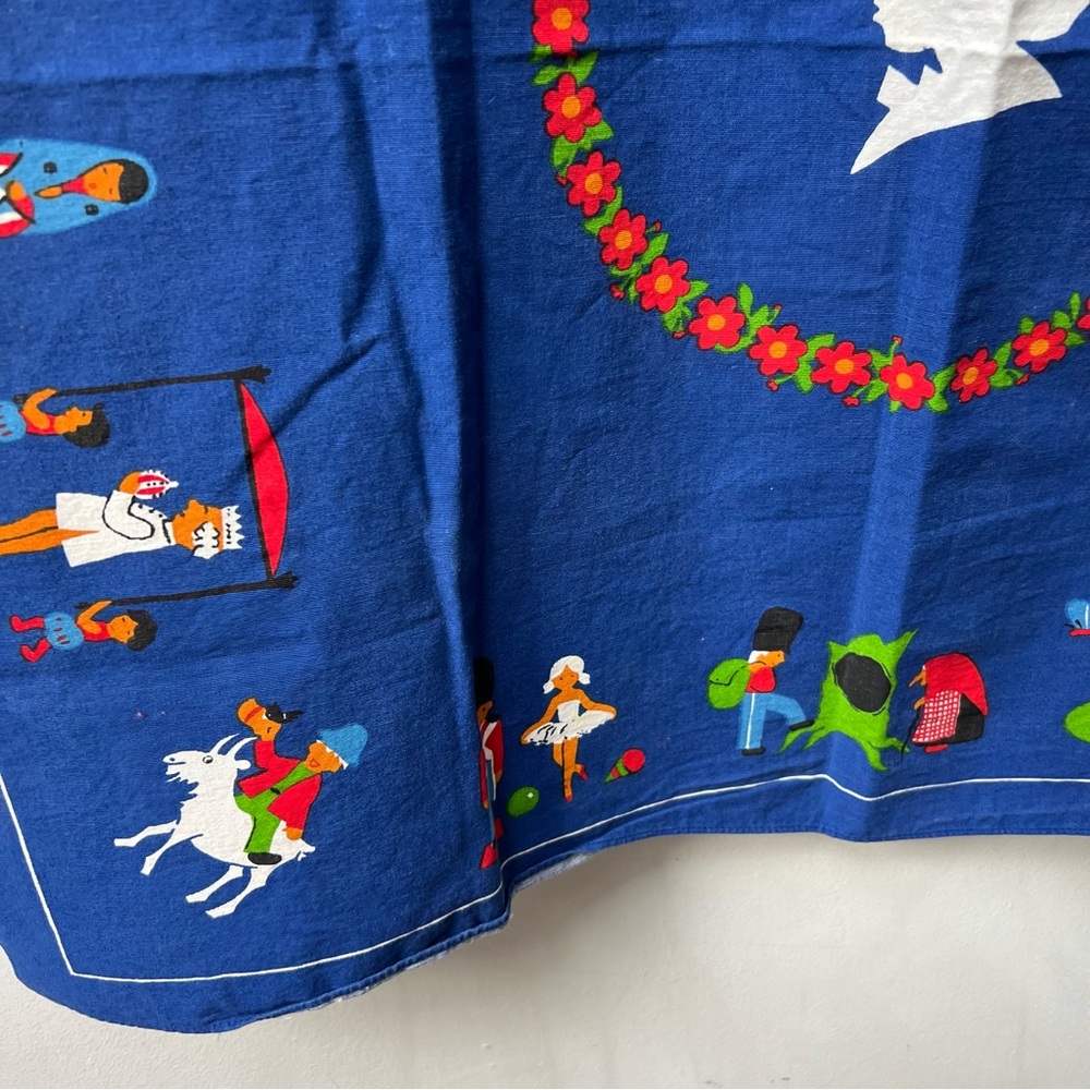Vintage Danish Hans Christian Andersen Folktale Wall Hanging - Picture 2 of 13